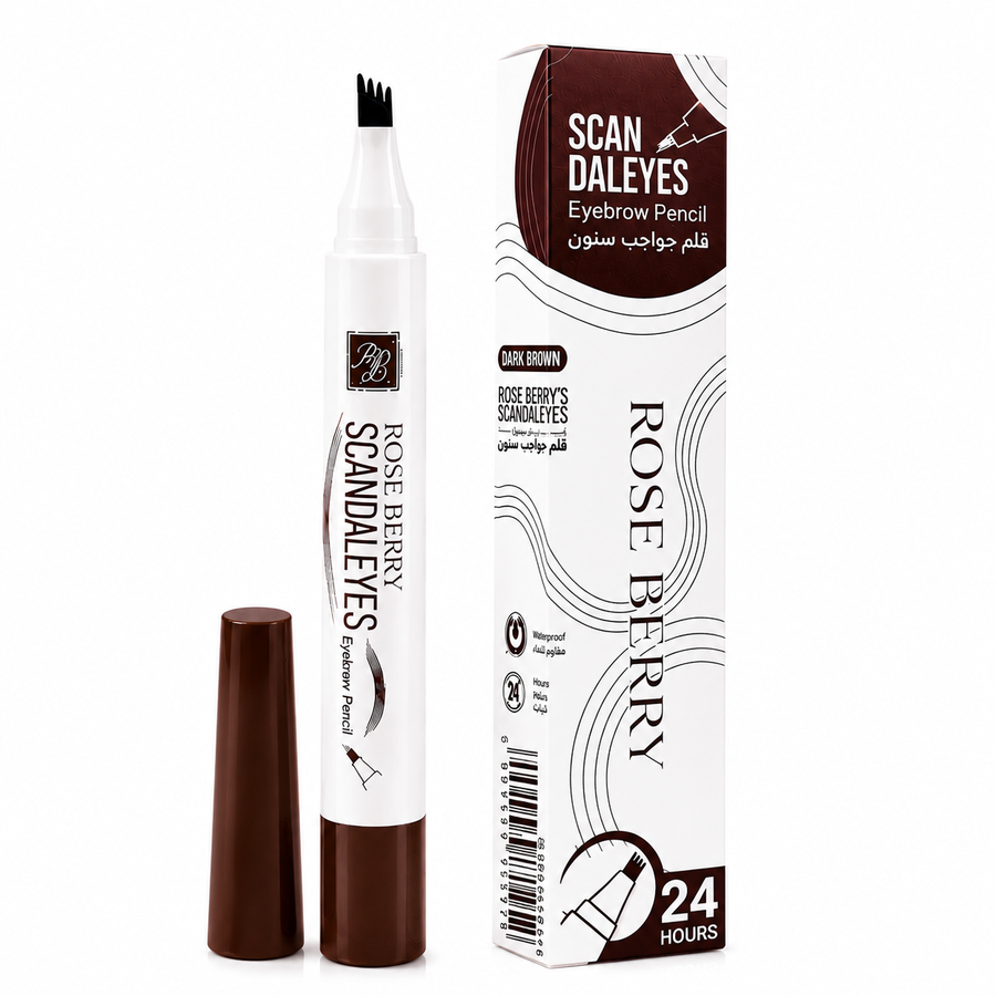 rose berry eyebrow قلم حواجب سنون