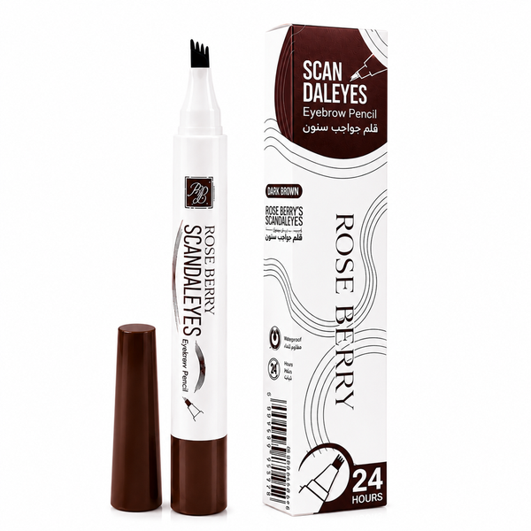 rose berry eyebrow قلم حواجب سنون