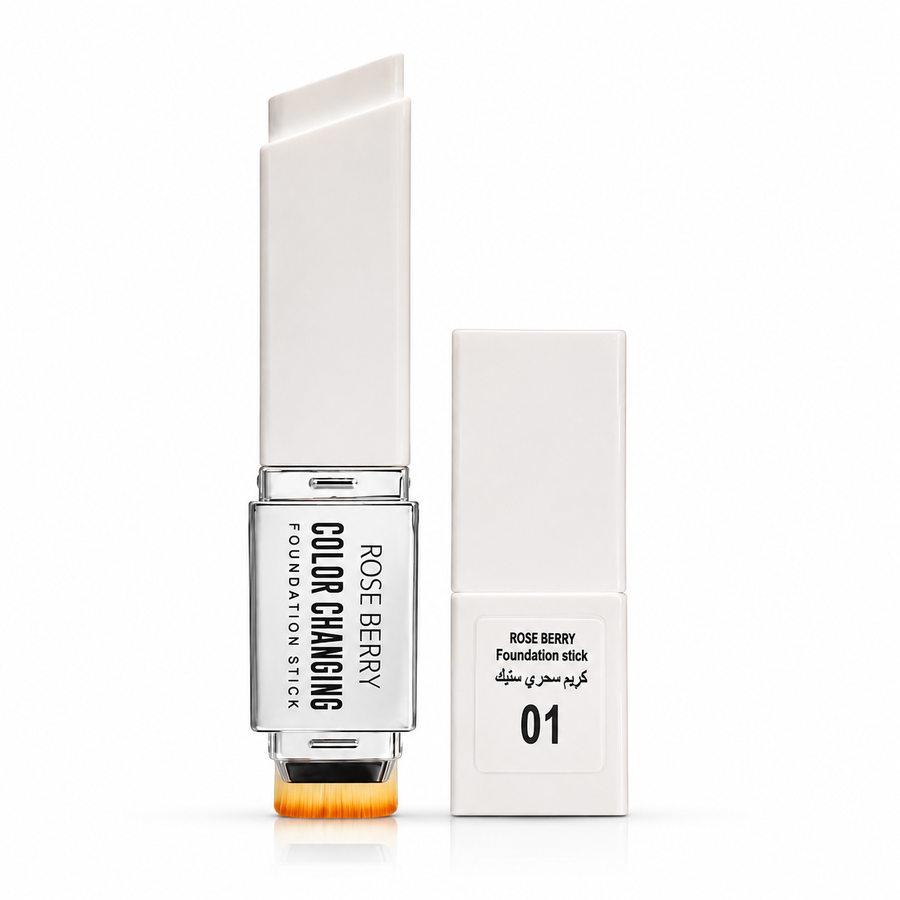 كريم اساس سحري rose berry stick foundation